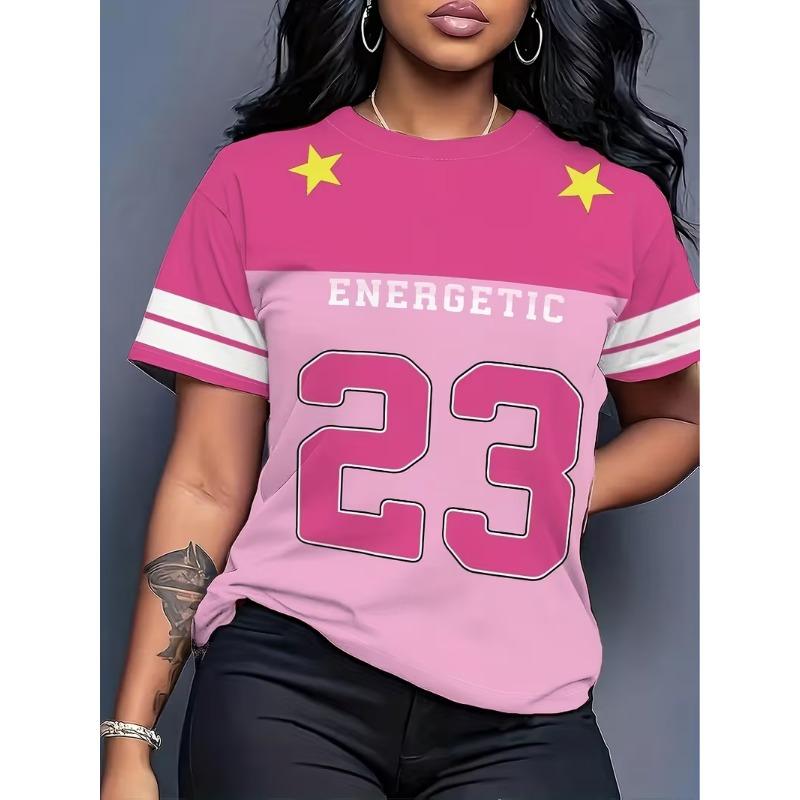 Ladies Casual Short Sleeve T-Shirt