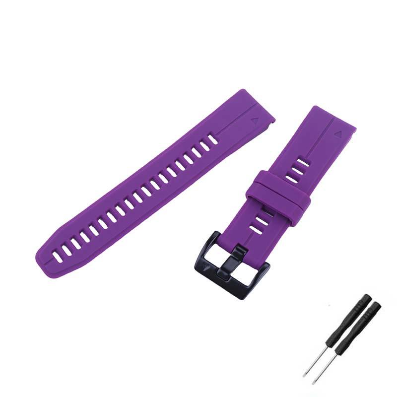 Silicone Quick Release Sport Strap for Garmin Fenix Series