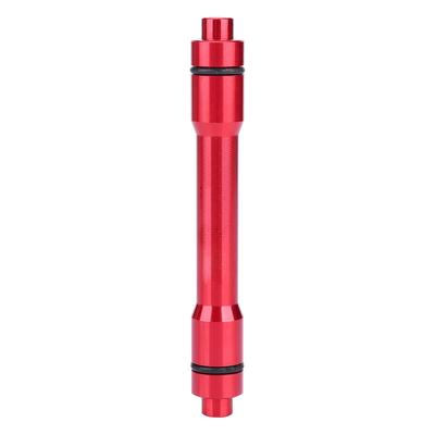 Fahrrad 15mm Steckachsen-Nabenadapter auf 9mm Schnellspanner für 100mm Vorderrad (rot)