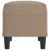 Bench In Cappuccino Brown 70 X 35 X 41 Cm Faux Leather