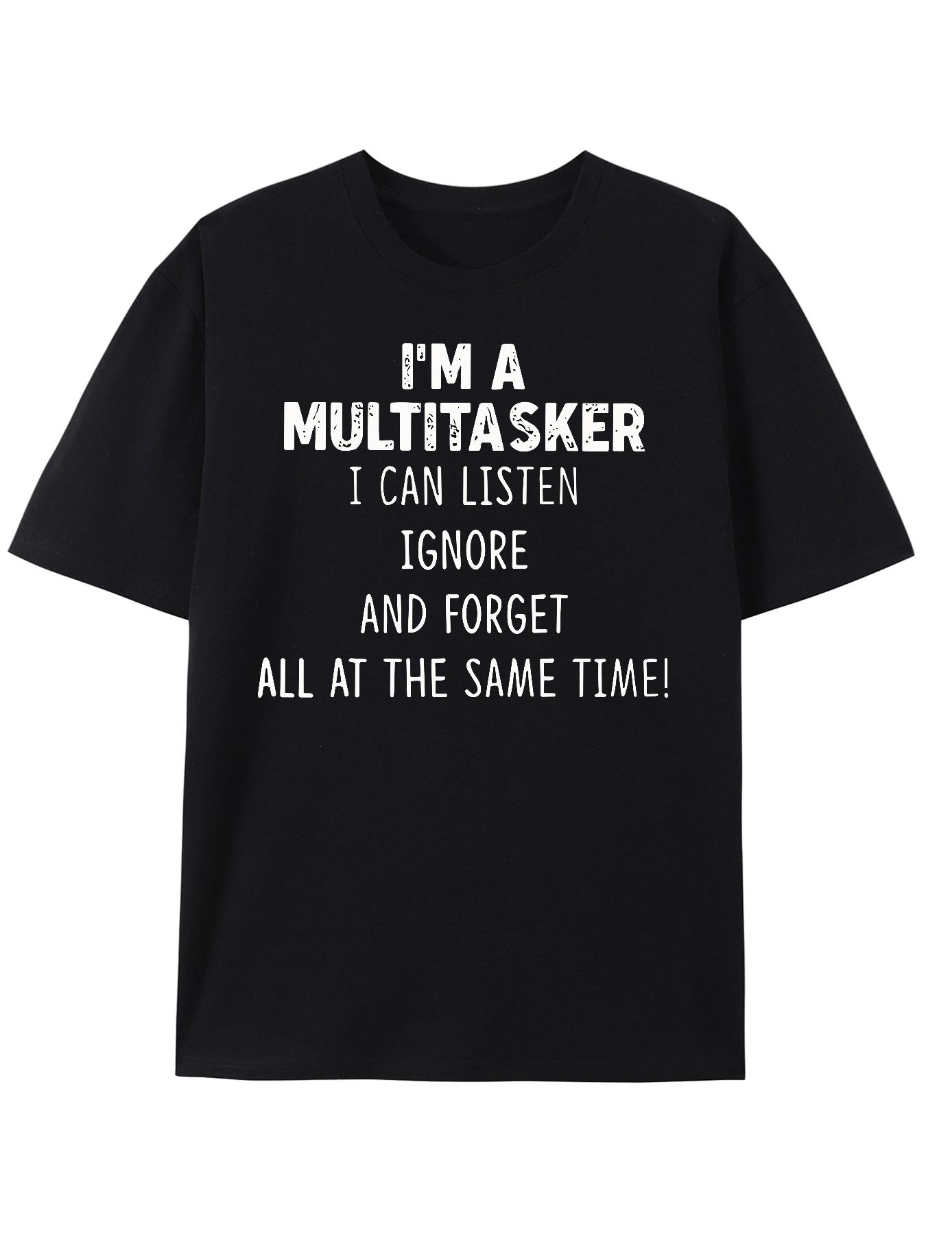 Men s Product Y2K Im Multitasker T-Shirts L