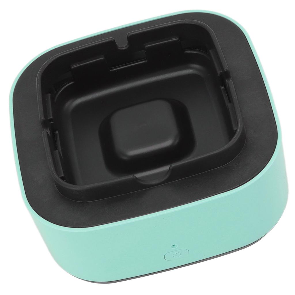 Smokeless Ashtray Multifunctional Anti Fly Dust 2 in 1 Negative Ion Air Fresher for Home Green