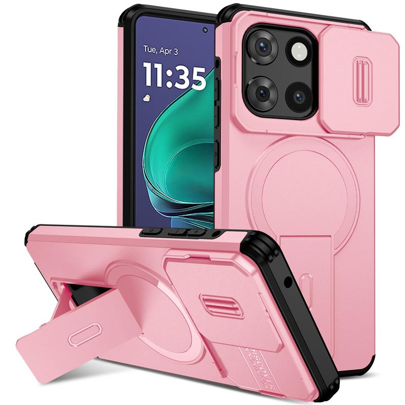 Armor Shockproof Case For Moto G Stylus 2026 G Play Power 5G 2026 Cover Magnetic Wireless Chraging Fold Stand Fundas