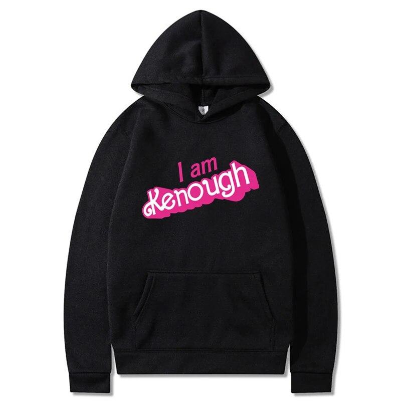 Women Barbiecore Movie Kenough Sweatshirts Men Fashion Graphic Printed Harajuku Streetwear Hooded Pullovers