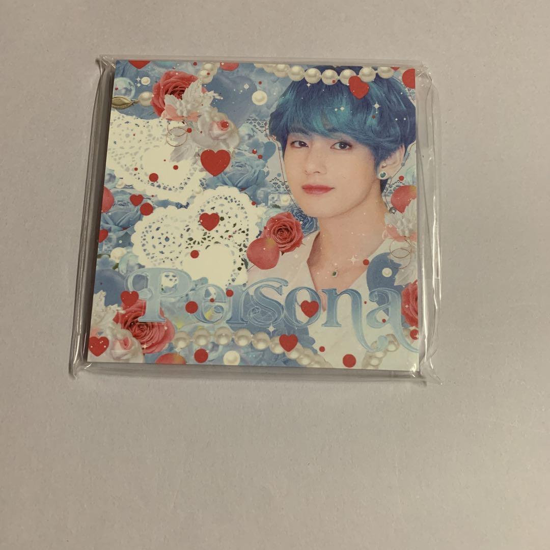 

[USED] BTS V Small Memo Pad, 50 Sheets per Book, Korean Producer, Goods