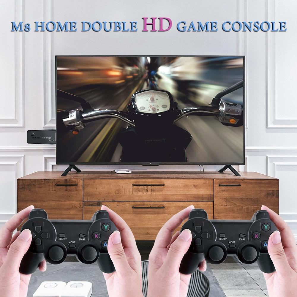 M8 Video Game With 20000/10000 Classic Retro Game Console Wireless Vidio 2.4G Controller Box 4K HDMI Original HD Lite For