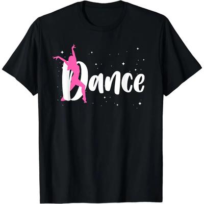 Cool Dance for Women Girls Ballroom Lyrical Hip Hop Dancing T-Shirt  Women Clothing Tops  Ropa Mujer