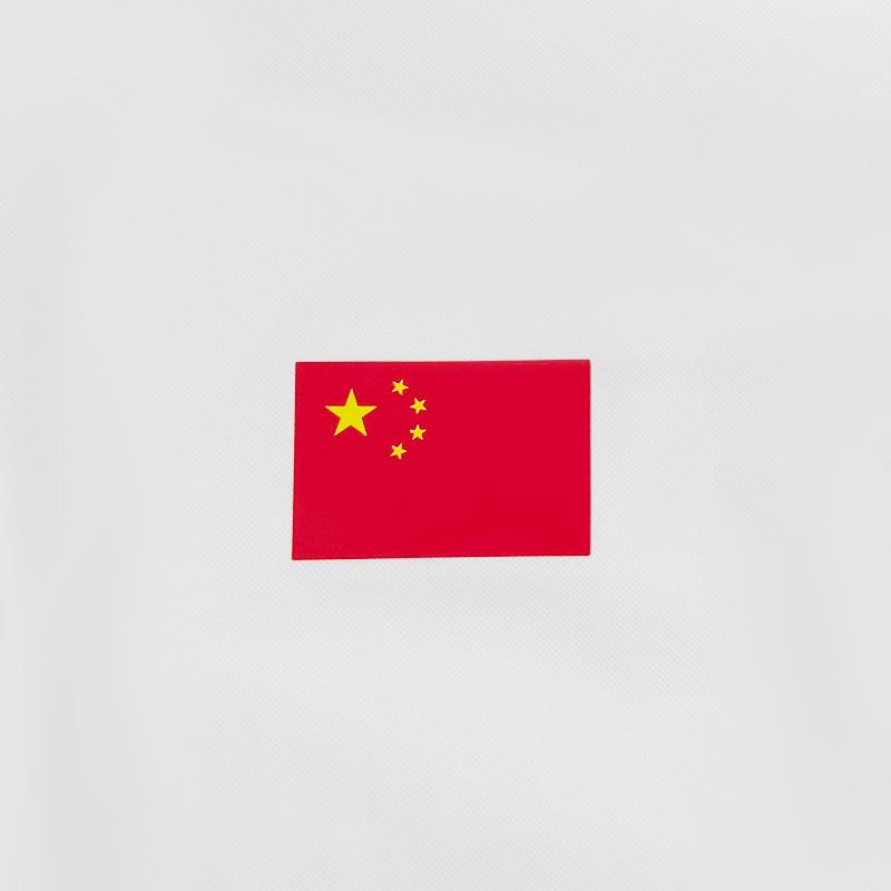 Li-Ning Casual Breathable Comfortable National Flag Logo Short Sleeve Polo Shirt Unisex Polo Shirts APLV709-4