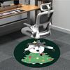 1pc Pup Tree Office Round Area Rug, Under Office Chairs Bedroom Living Room Home Decor, Room Deco