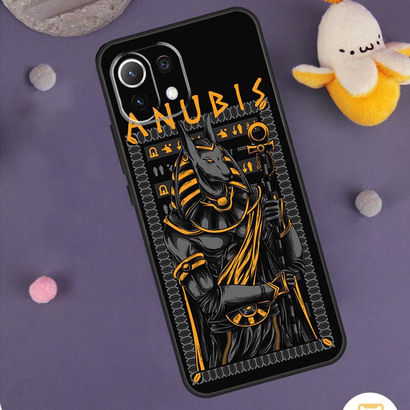 Anubis Egyptian God Case For Xiaomi 15 14 Ultra 13T 14T 15T 17 Pro Max POCO F8 Ultra X5 X6 X7 F5 F6 F7 Pro Cover