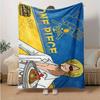 1pc One Piece Adventure Soft Throw Blanket Flannel All Season Light Weight Living Room/Bedroom Warm Blanket. M7270129