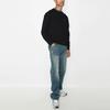 Polo Ralph Lauren Solid Color Logo Embroidered Pullover Crewneck Fleece Sweatshirt Men Sweatshirt Black 710766772-001