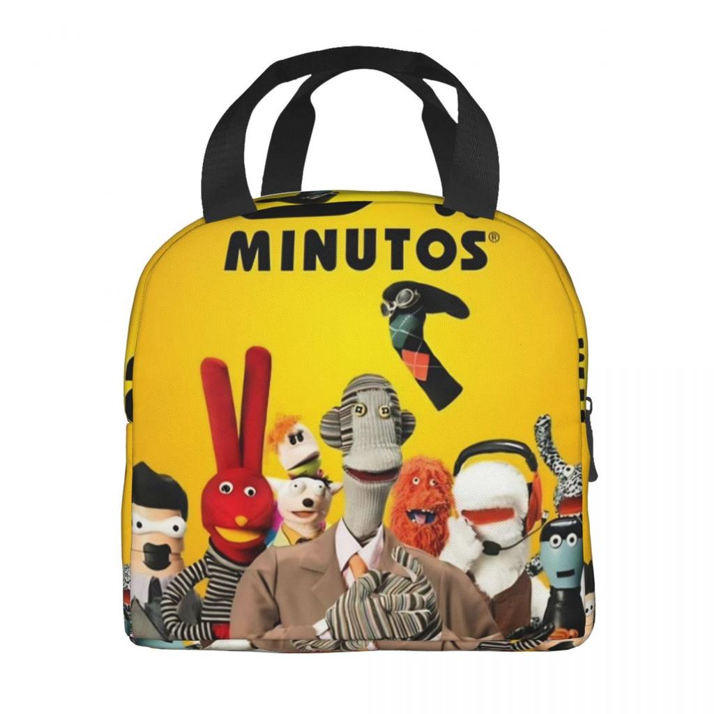 Insulated Lunch Bags 31 Minutos Comedy Merch Storage Food Box INS Trendy Cooler Thermal Lunch Box For Work