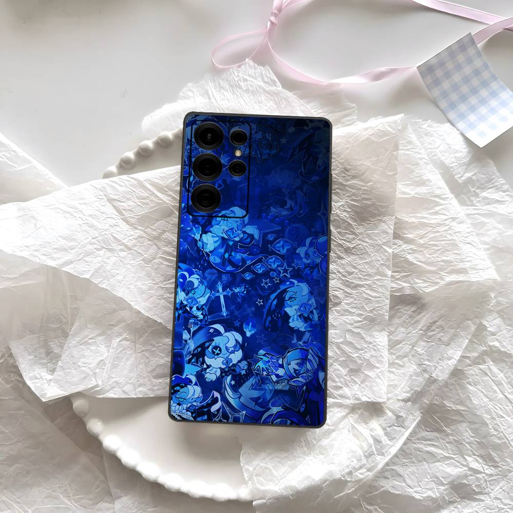 Cookie Run Kingdom Phone Case For Samsung S 24 Fe 25 Ultra Plus 20 Lite 21 30 22 23 24 22 Ultra 5G Fundas