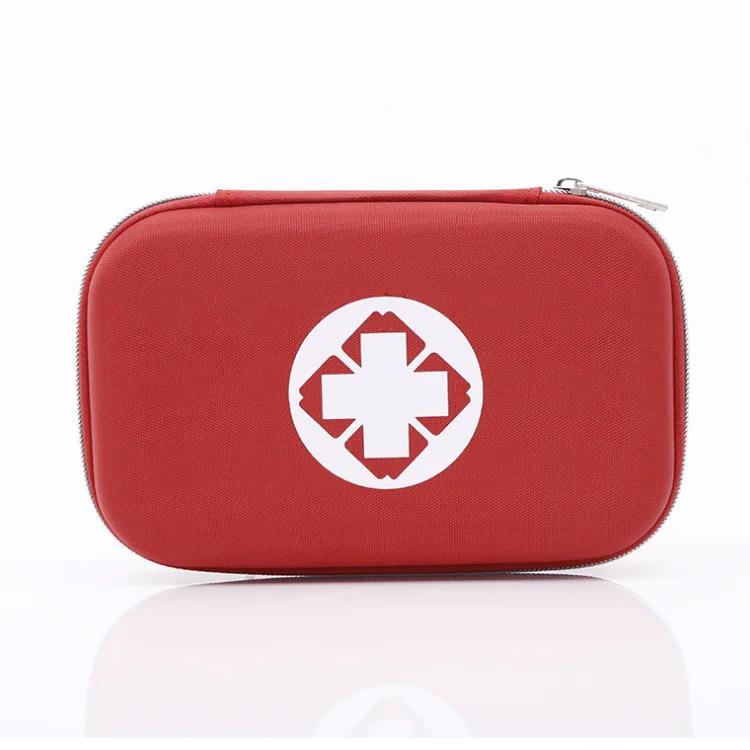

Outdoor Camping First Aid Bag Mini EVA Portable Empty Medicine Box Car Travel Emergency Survival Kit Home Storage Container червоний