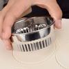 11Pcs Durable Stainless Steel Biscuit Mold Round Shape DIY Cookie Cutter Dough Cutter for Home Kitchen Bakery