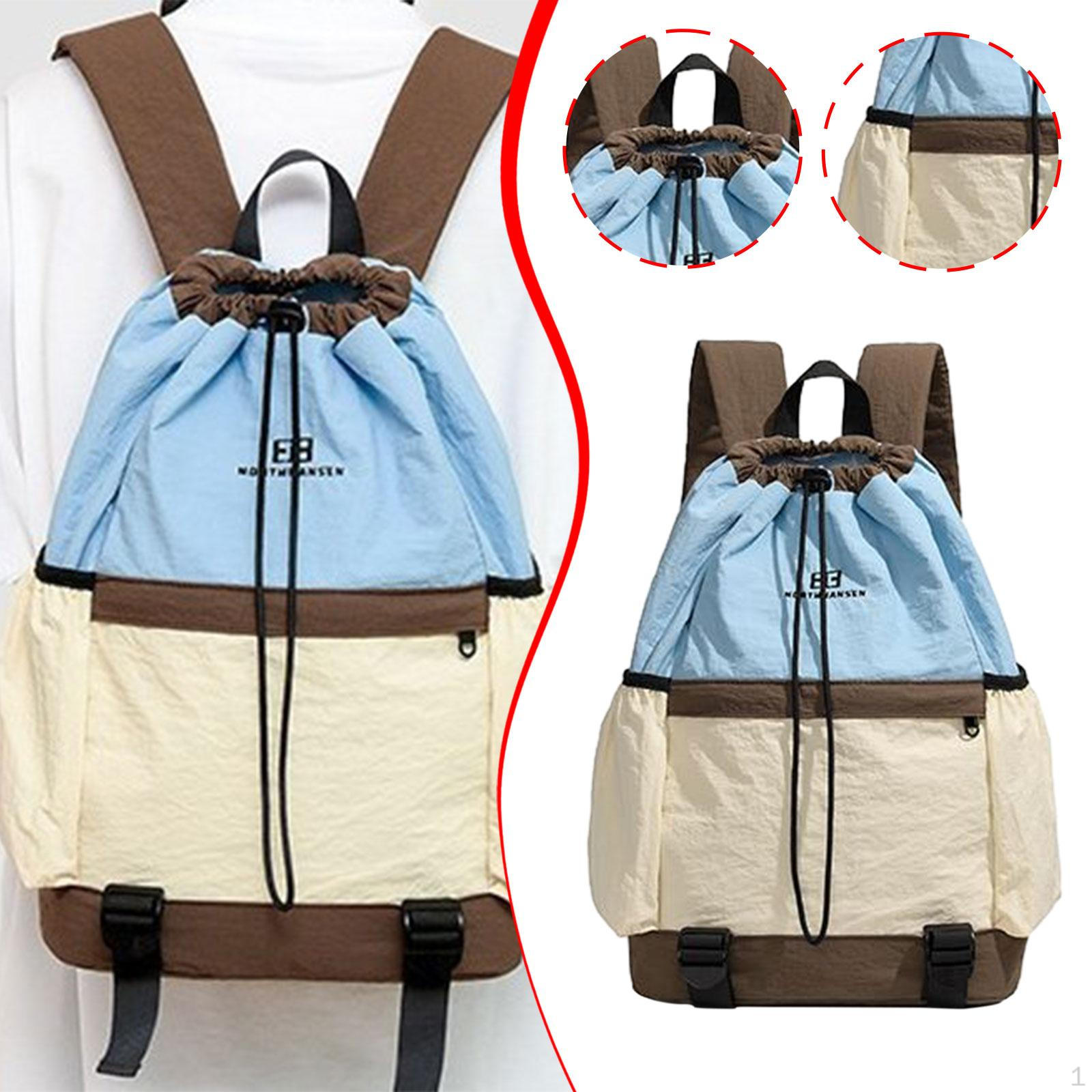 Теннисный рюкзак Многофункциональный Легкий Стильный с кулиской Портативная сумка для ракеток для синий 2666₽