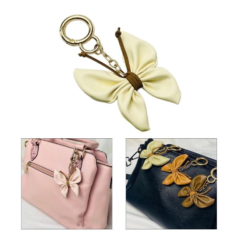 Stylish Butterfly Pendant Keyring Lovely Phonechain Key Chain Decoration Jewelry