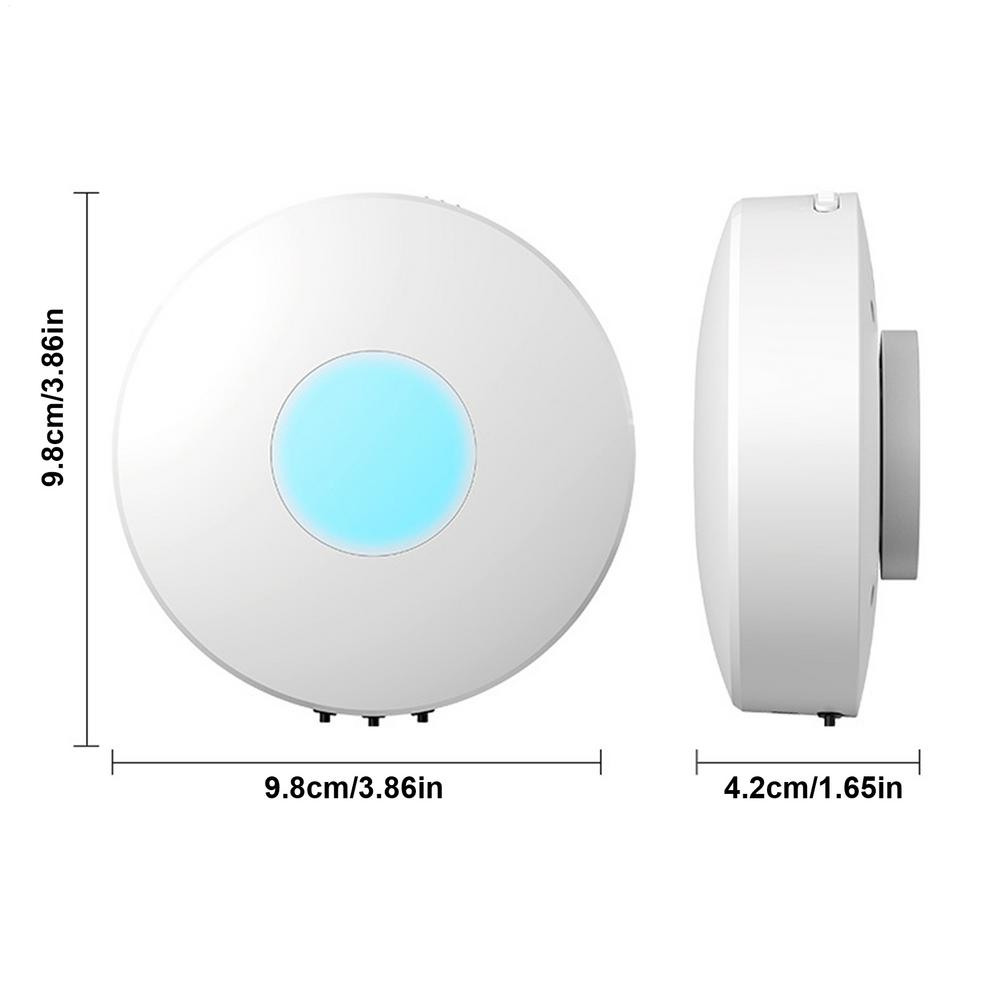 Air Purifier for Pets Rechargeable Air Purifier Quiet Pet Odor Eliminator for Indoor Home Car Bathroom Kitchen Bedroom белый