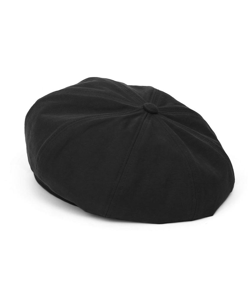 Eondeokeonteulolseutyudio Cotton Beret Bread Beret / Bio / Black