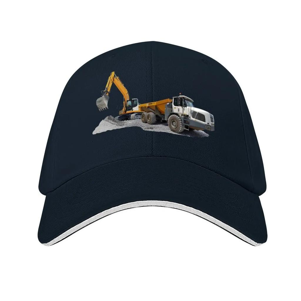 Baumaschinen Baseballkappe Golfbekleidung Hut Baseballkappe Sonnenhut Snapback-Kappe Unisex-Hüte Damen