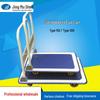 Jingmu Metal Flatbed Hand Truck with PU Wheels for Household and Warehouse Use