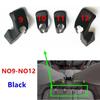 4Pcs/Set for 7-Seat Model Front Rear Seat Bracket Trim Cover Slide Screw Cap For Toyota land Cruiser Prado 150 2010-2020