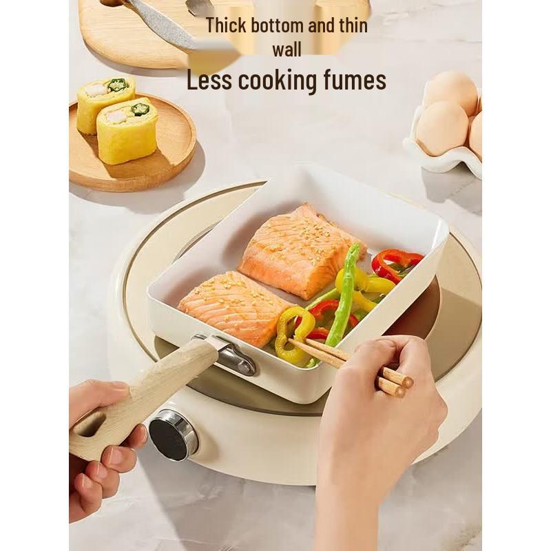 COOKER KING Ceramic Non-Stick Tamagoyaki Pan 18cm
