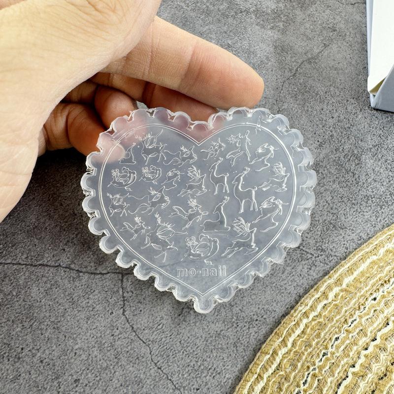 

Пищевые силиконовые формы для нейл-арта: Дизайн с ракушками, бабочками и розами