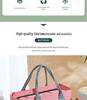 Koreanischer Stil Große Kapazität Isolierte Lunchtasche – Mehrere Taschen und Tragbar für die Arbeit oder den Außenbereich