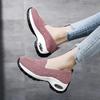 Fashion Women Platform Sneakers Woman Casual Shoes Cushion Sneakers Ladies Comfortable Shallow Mout Sock Sneakers Non-slip Walking Shoes