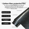 Carbon Fiber Style Interior Sticker for F30 F31 F34 F3GT 2013-2018 Center Console Multimedia PET Interior Panel