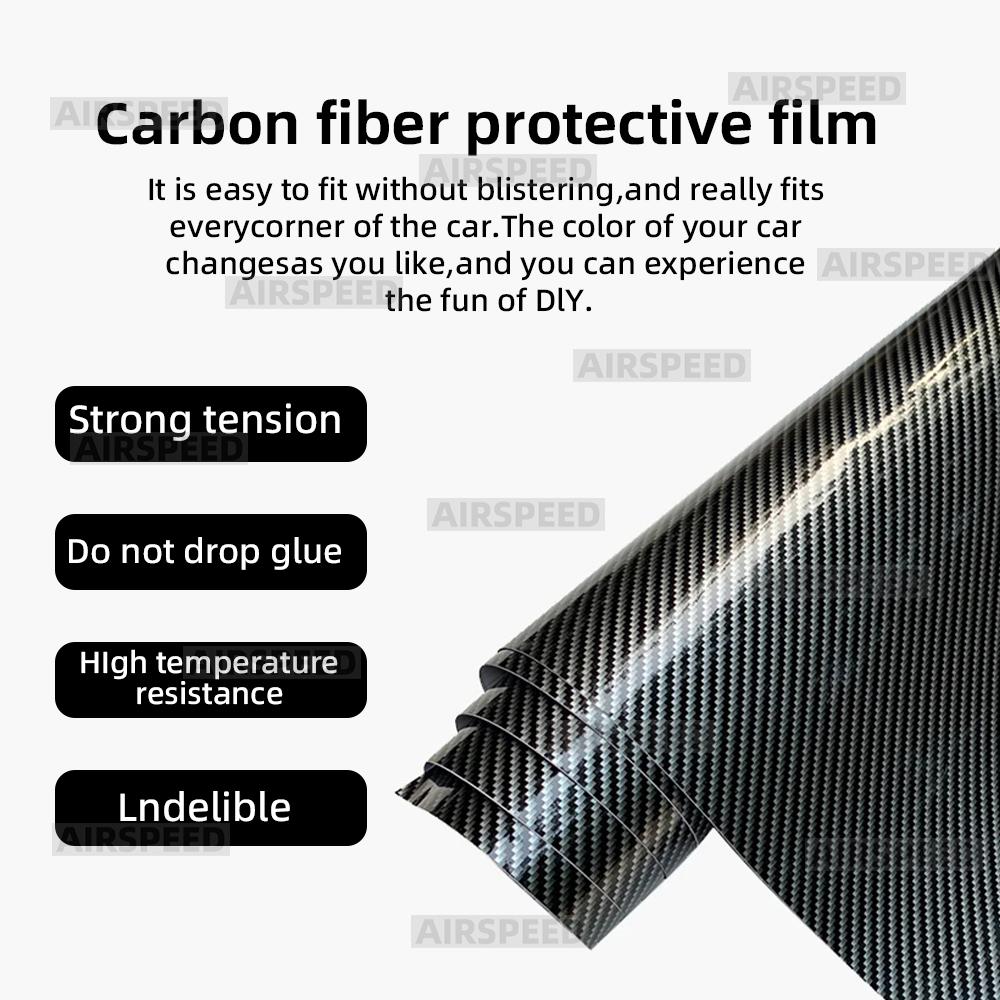 Carbon Fiber Style Interior Sticker for F30 F31 F34 F3GT 2013-2018 Center Console Multimedia PET Interior Panel