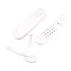 Corded Phone Support Pause Last Number Redial Wall Mountable Landline Telephone with Lighted Keys for Home Office White
