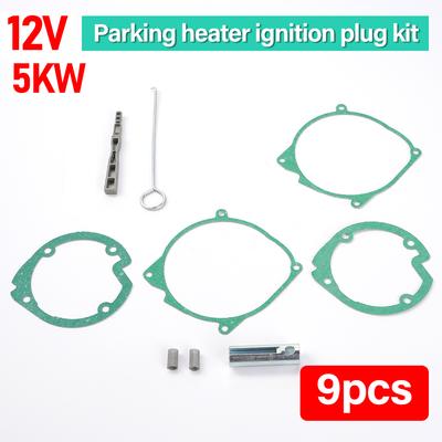 Car Air Diesel Gasket Ceramic Glow Plug Kit 5KW Chinese Diesel Parking Heater Maintenance Tool Kit Burner Gasket Set
