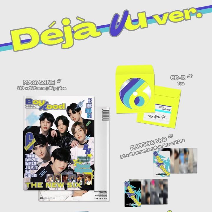 THE NEW SIX (TNX) - [BOYHOOD] 3rd Mini Album