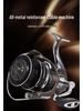 Universal All-Metal Spinning Fishing Reel for Freshwater and Saltwater, Long-Casting, General-Purpose, Sea and Anchor Fishing.