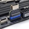 USB 3.0 19-контактний до USB 3.2 Type-C Передній Адаптер 9-контактний до Type-E 20-контактний
