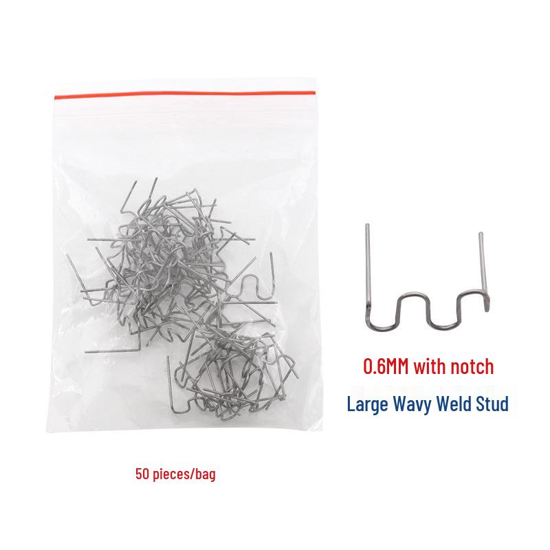 Car Bumper Repair Welding Nails Kit - Plastic Parts & Hot Melt Rivets