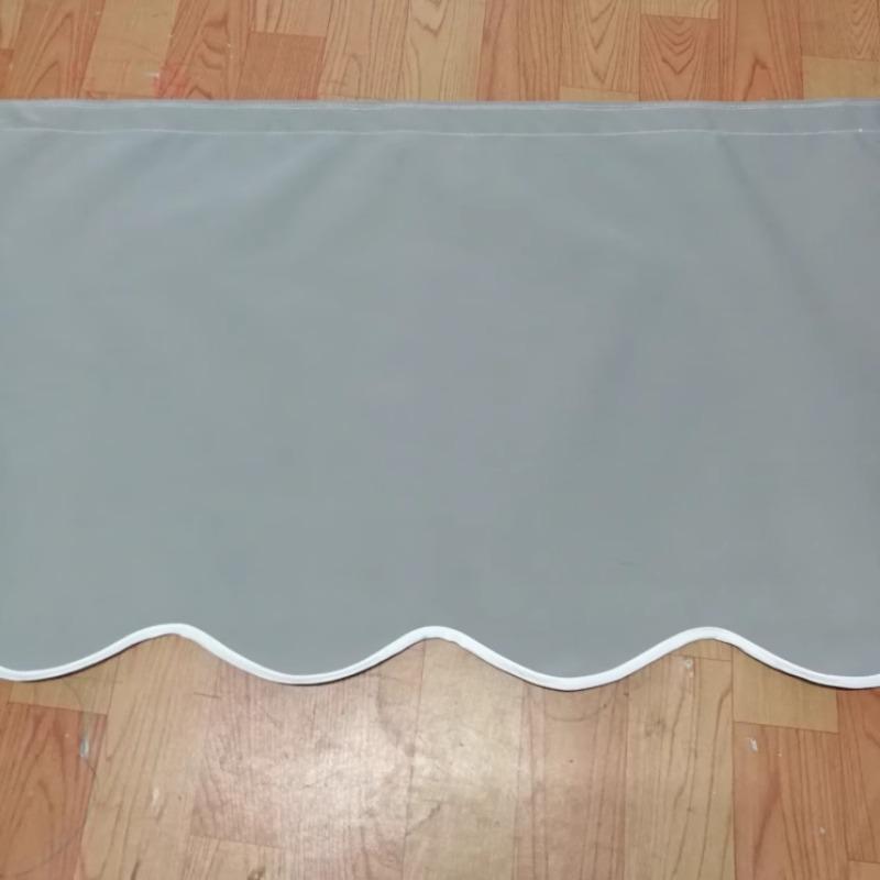 Retractable Awning Patio Replacement Fabric Window Valance Manual Exterior Sun Shade Deck Window Cover Sunshade Canopy Curtain
