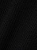 NOIRER Lux Cotton Basic Half Knit (Black)