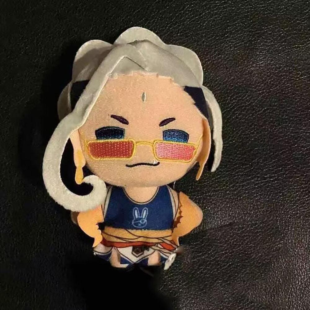 10cm Anime Record Of Ragnarok Anhänger Buddha Plüschtier Cartoon Schlüsselanhänger Poseidon Plüschtier Rucksack Fans Sammlerstück Geburtstagsgeschenk 10cm