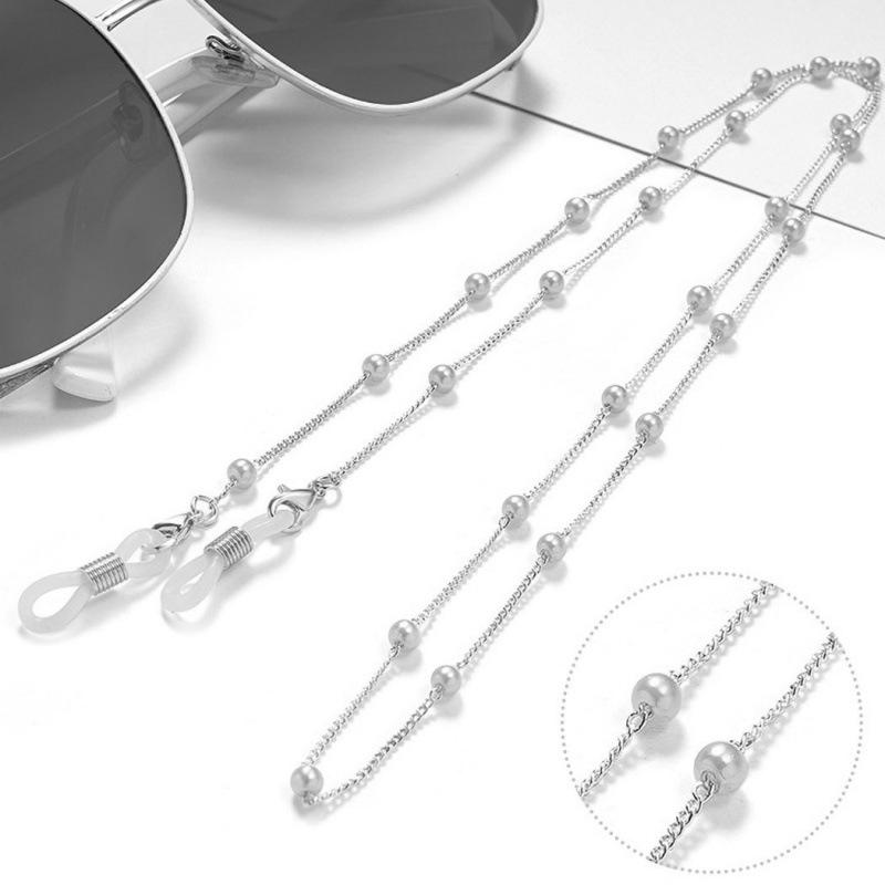 Elegant Pearl Glasses Chain: Stylish Cross-border Accessory with Anti-drop Lanyard