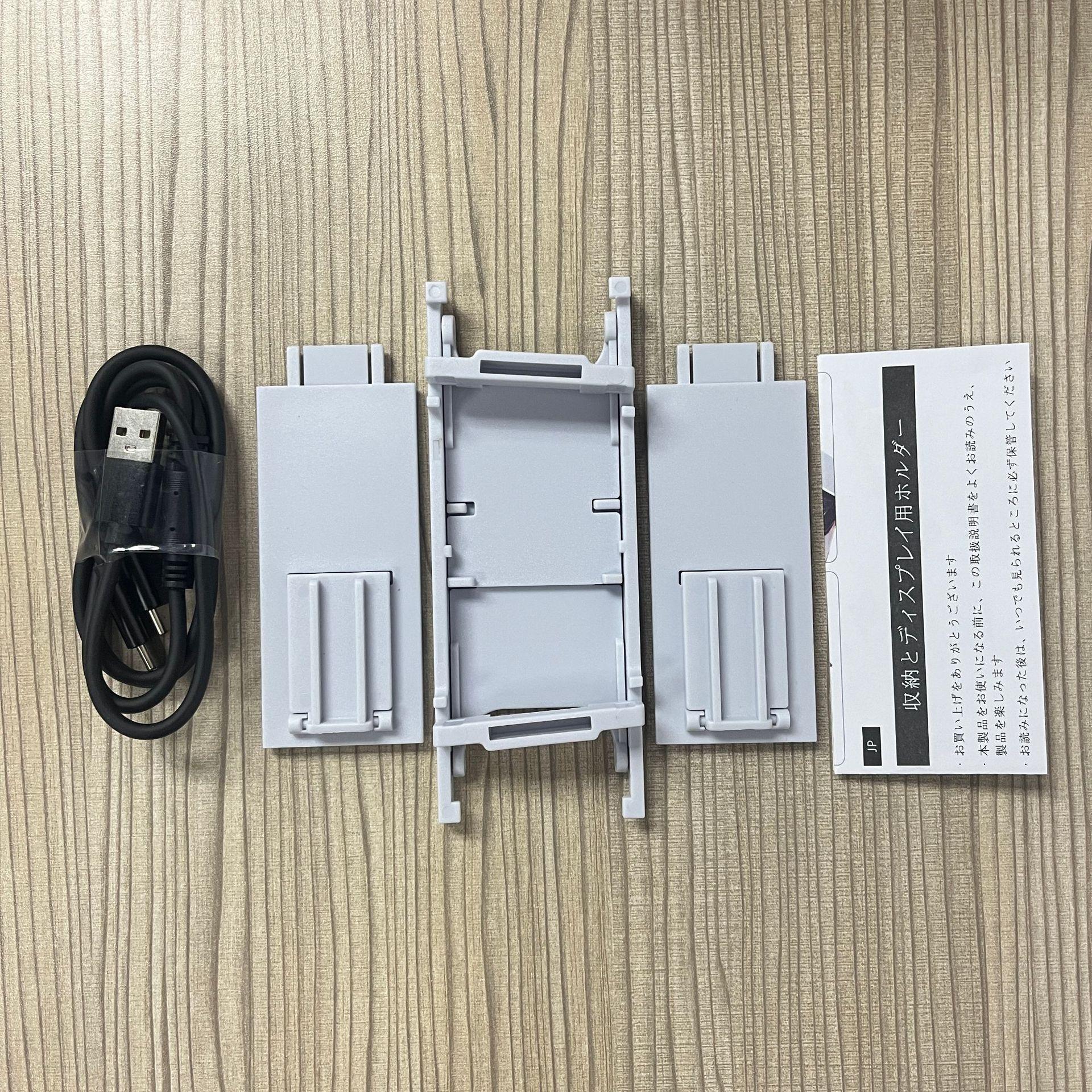 

Зарядное устройство и кронштейн для хранения контроллера для PS5/PSVR2 Подставка для хранения/Аксессуары для стойки, зарядный комплект, кабель Type-C Подставка для подвеса контроллера Package:16*5.7*4.2cm белый