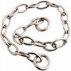 Stainless Steel P-Chain Dog Training Collar and Leash Set