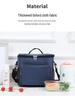 600D Large Insulated Crossbody Ice Pack Picnic Lunch Bag