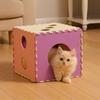 Scratch-resistant Cube Cat Houses DIY Cat Scratching Post Unique Cat Bed  Cat Furniture