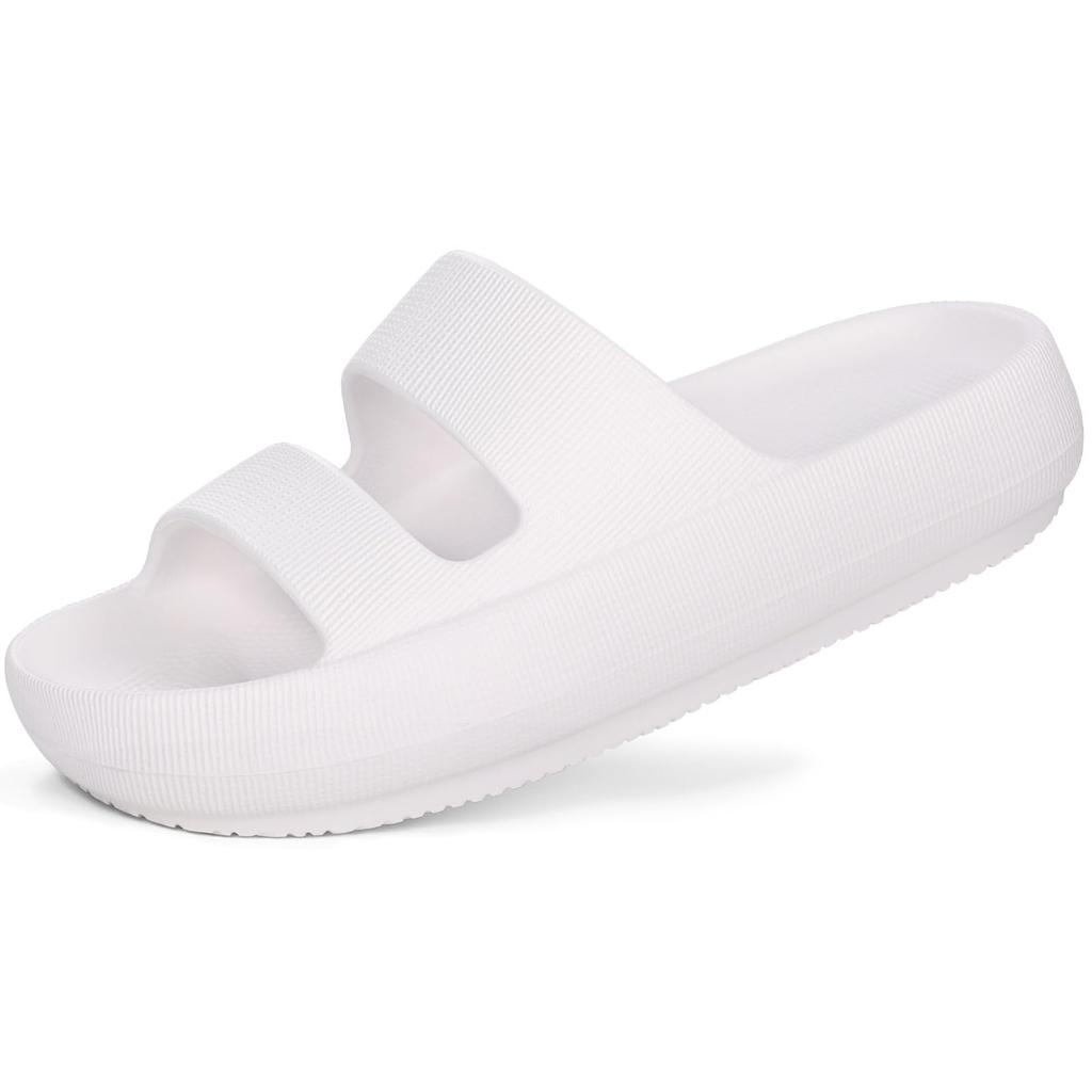 Fashion Crestar Orthopedic Slide Sandals for Women Soft Recovery Slip On Sandals Lightweight Summer Cloud Slippers with Arch Support