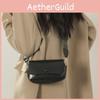 Stylish Minimalist Shoulder Bag Korean Trendy Saddle Bag Perfect For Autumn 2023