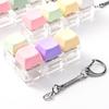 Cross-Border Creative Button Splicing Stress Relief Keychain Pendant Toy